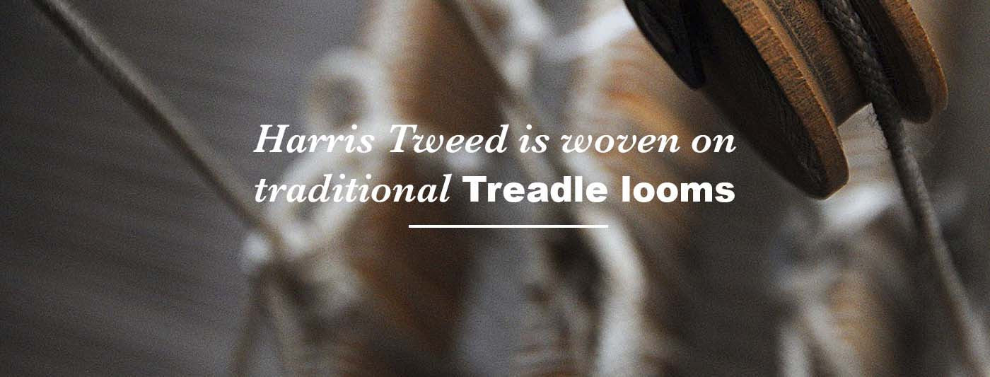 Harris Tweed is woven on traditional treadle looms- Modish Living