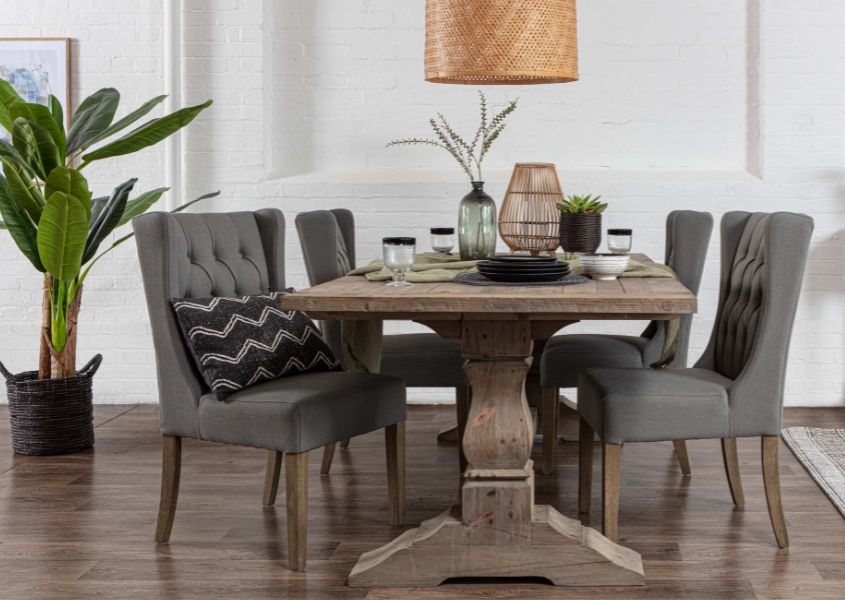 Wooden or fabric dining chairs: how to decide