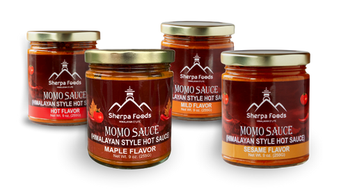 Momo Sauce in Different Flavors