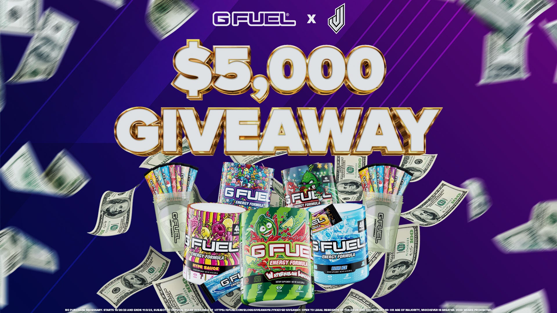 G Fuel Starter Kit Giveaway