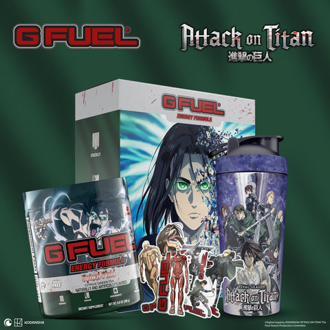 G FUEL, Crunchyroll and Kodansha Rise Above the Walls with “Attack on