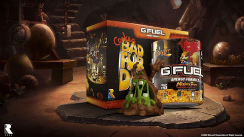 G FUEL x "Conker's Bad Fur Day" Mighty Poo Collector's Box