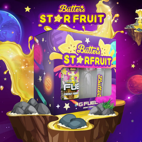 G FUEL Butters' Star Fruit collectors box