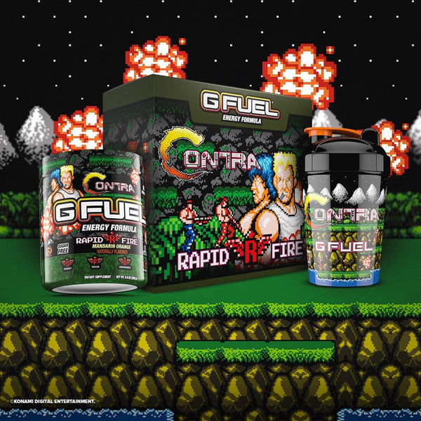 G FUEL Rapid Fire, inspired by "CONTRA"