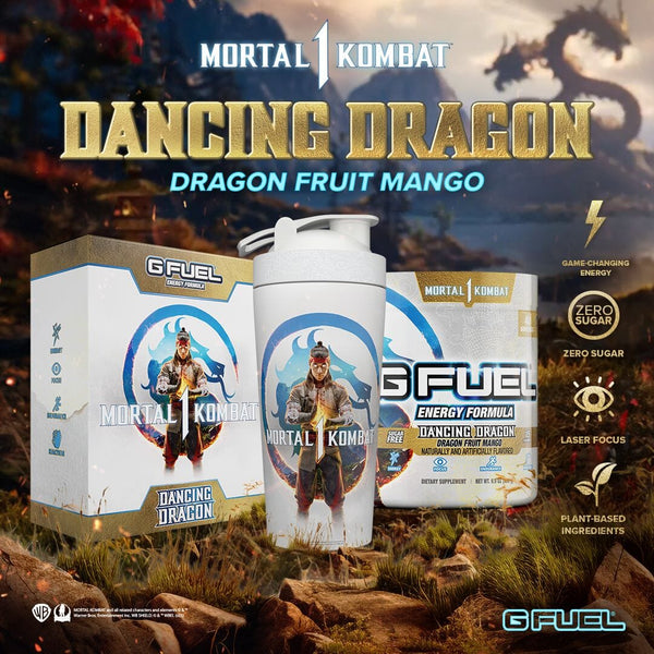 G FUEL Dancing Dragon, Inspired by Liu Kang from "Mortal Kombat 1"