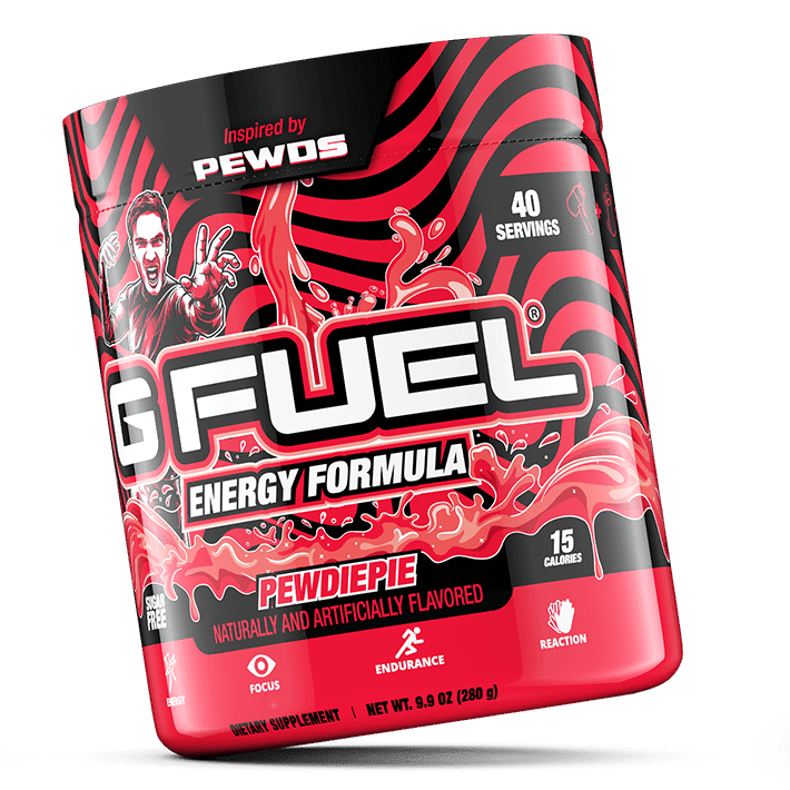 G Fuel Energy Formula Pewdiepie Flavor Tub Lingonberry 0836