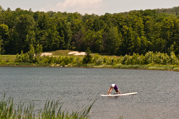 sup yoga at stratton mountain