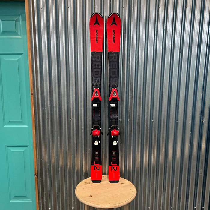 Redster J2 Kid's Race Skis w/ Atomic C5 Bindings - Used — Vermont Ski and Sport