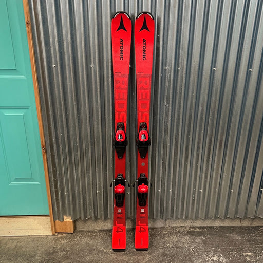 Atomic Redster J2 Kid's Race Skis w/ Atomic C5 GW Bindings - Used