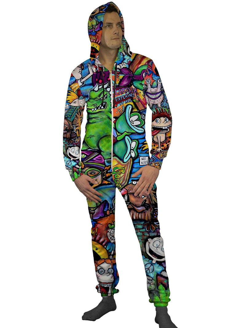 90's Nostalgia Onesie - Electro Threads