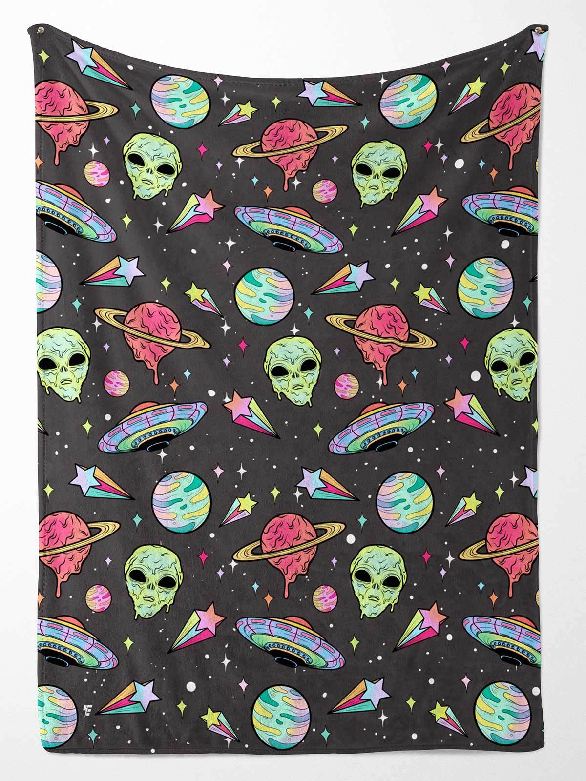 Alien Drip Blanket Electro Threads