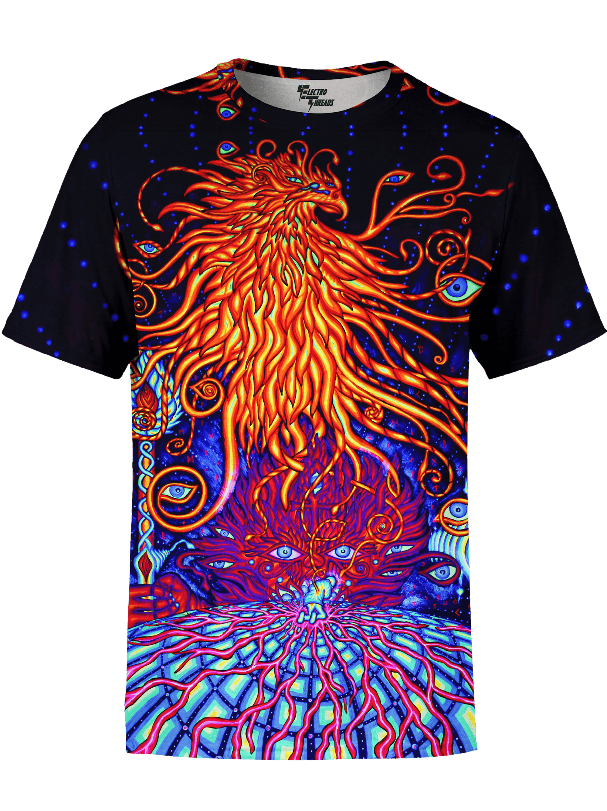 Neon Clothes - Blacklight Reactive Festival Clothing | ElectroThreads ...