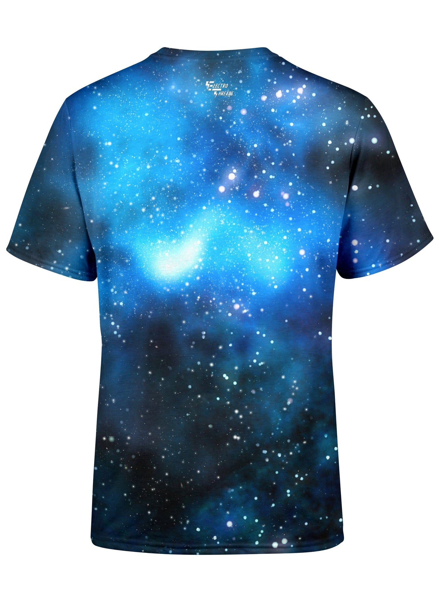 Blue Galaxy Unisex Crew – Electro Threads