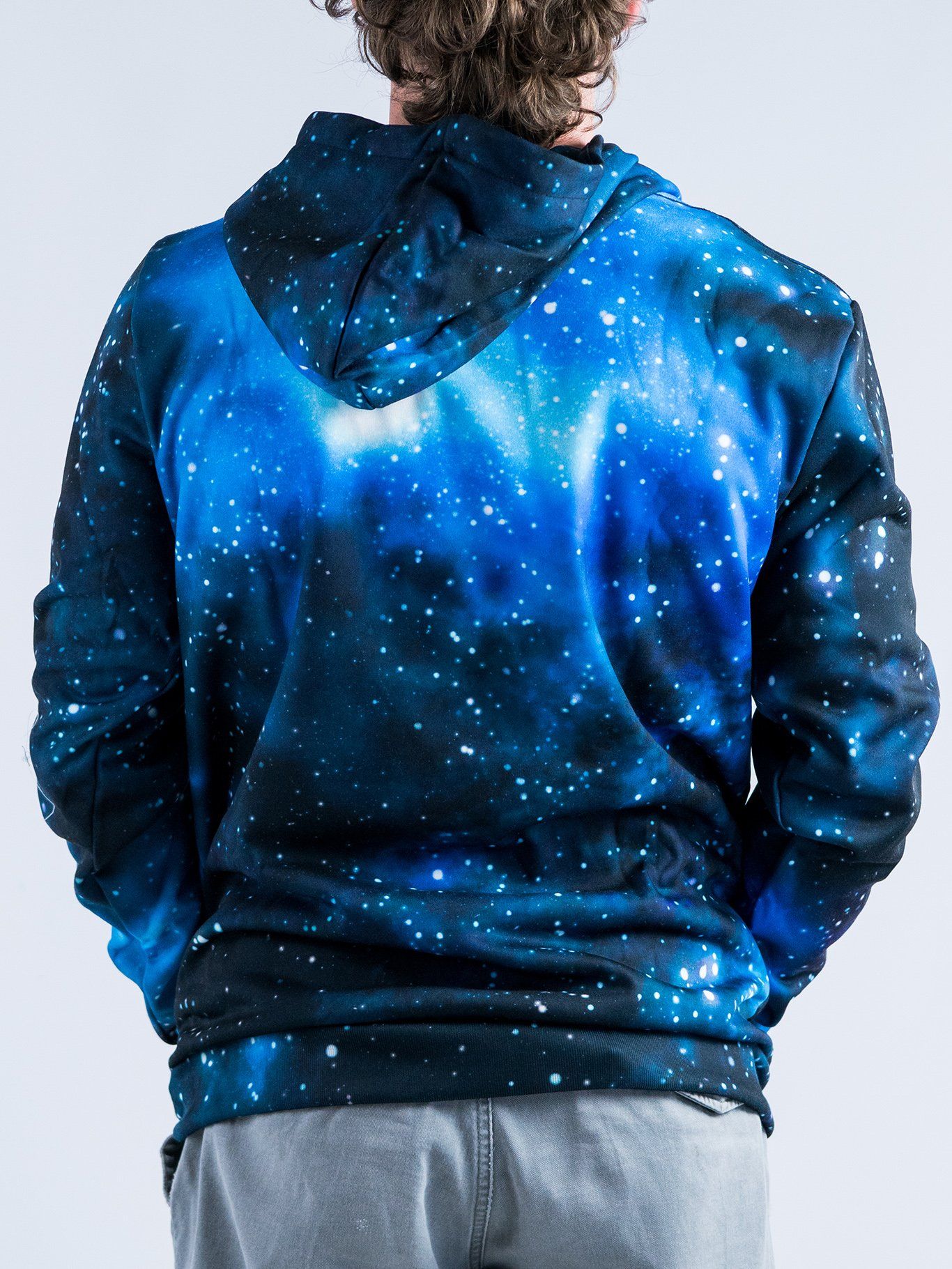 Blue Galaxy Unisex Hoodie - Electro Threads