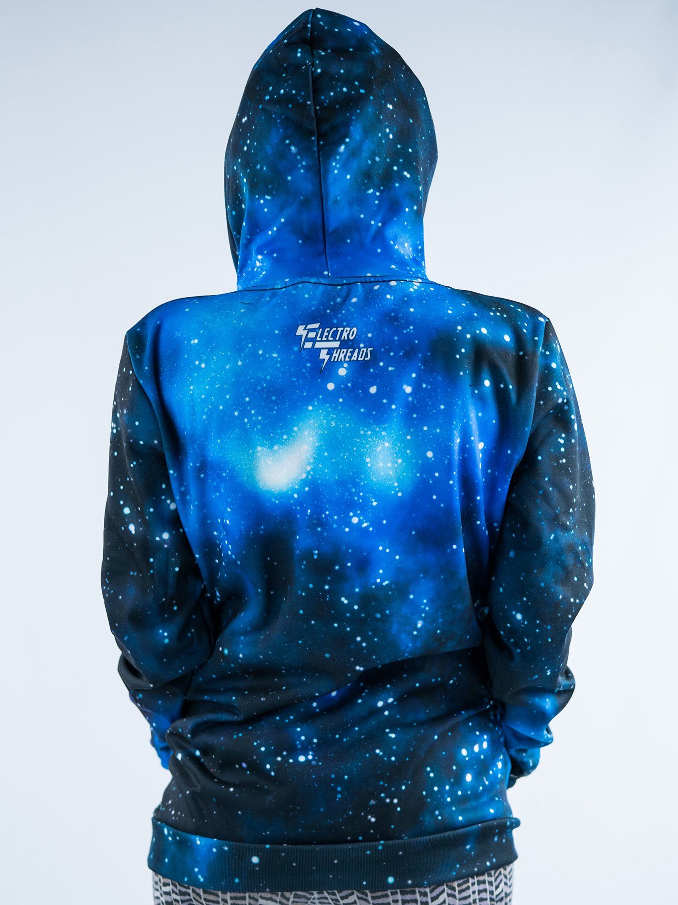 star blue galaxy hoodie