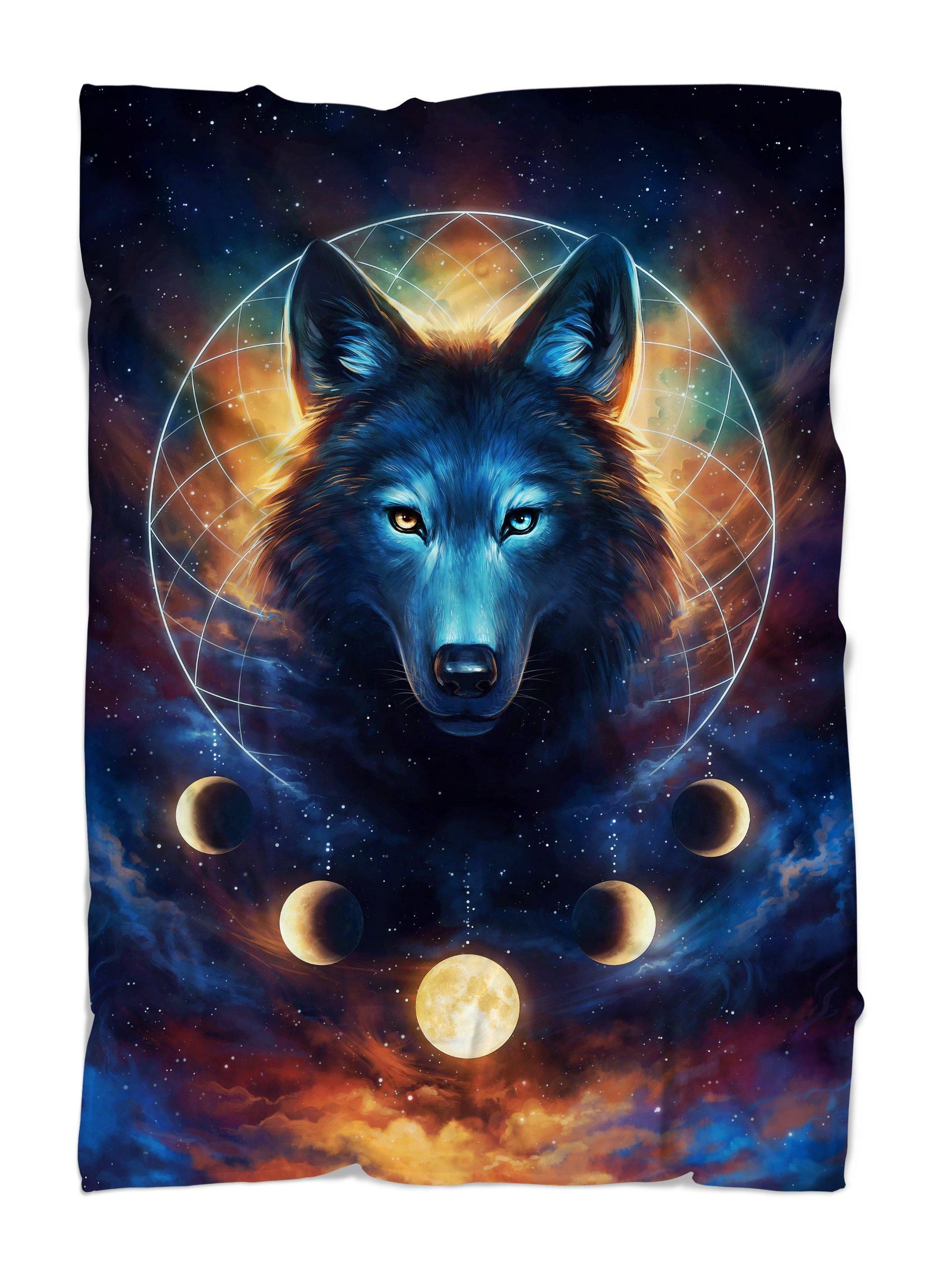 Dream Catcher Wolf Blanket Electro Threads