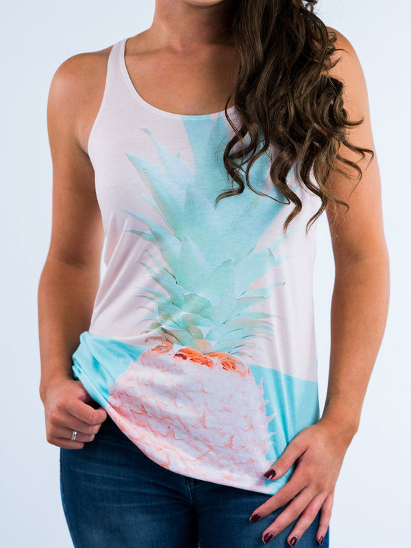 Fineapple Racerback Tank - Electro Threads