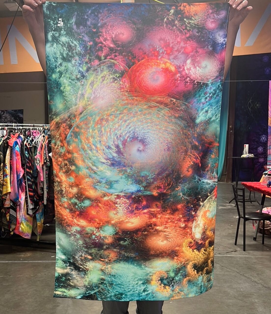 Fractal Cosmos Wall Tag Tapestry