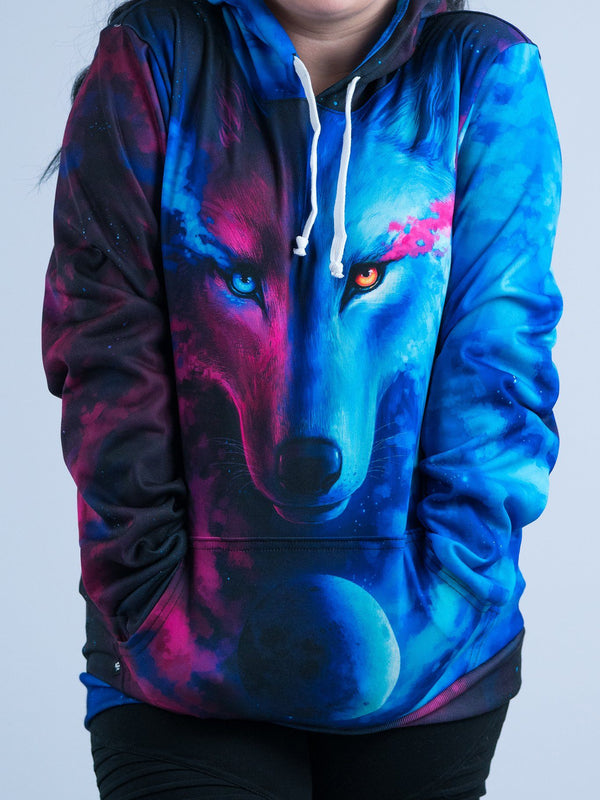 hoodie wolf galaxy
