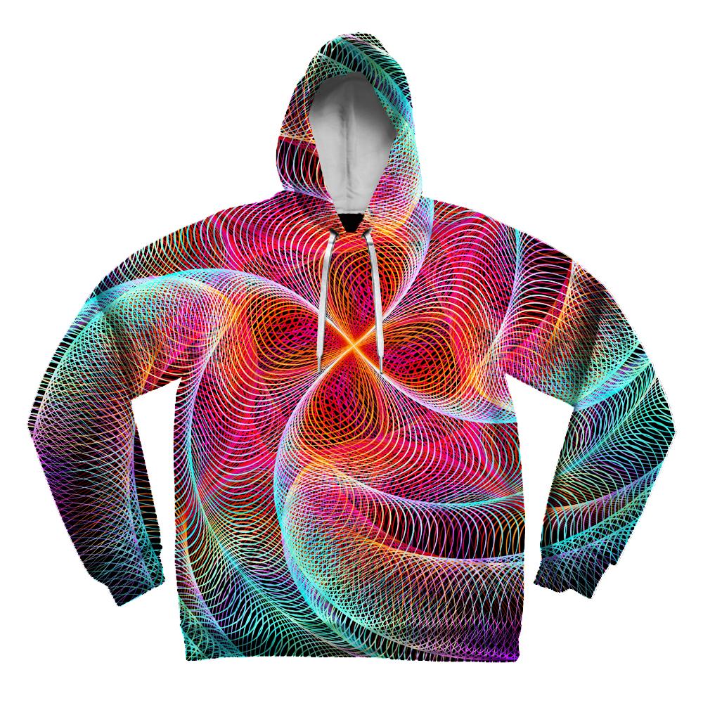 Hypnotic Vortex Unisex Hoodie - Electro Threads