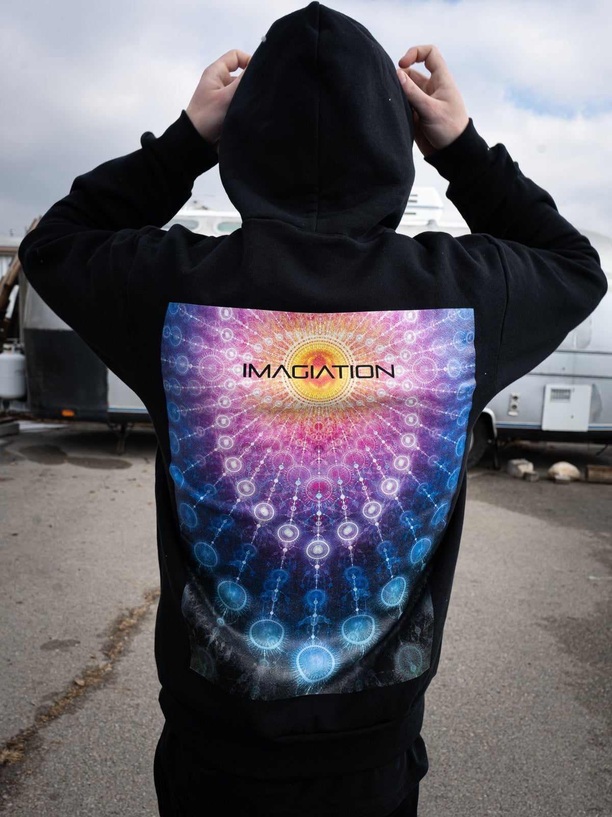 Infinite Imagination  Pullover Hoodie  Electro Threads