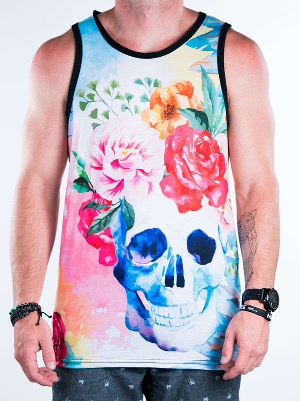 Life and Death Unisex Tank Top - Electro Threads