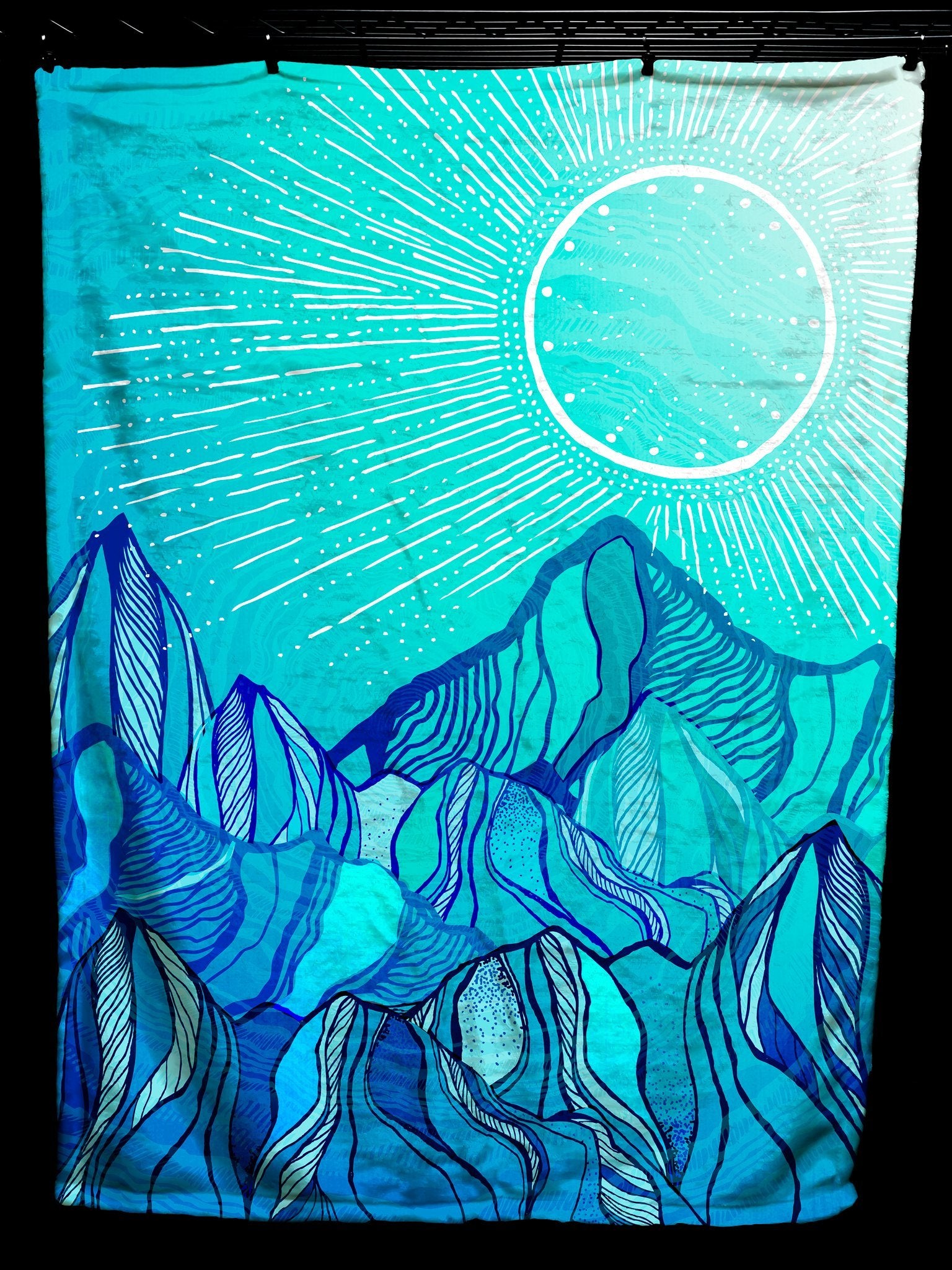 Mountain Mood Baby Blanket