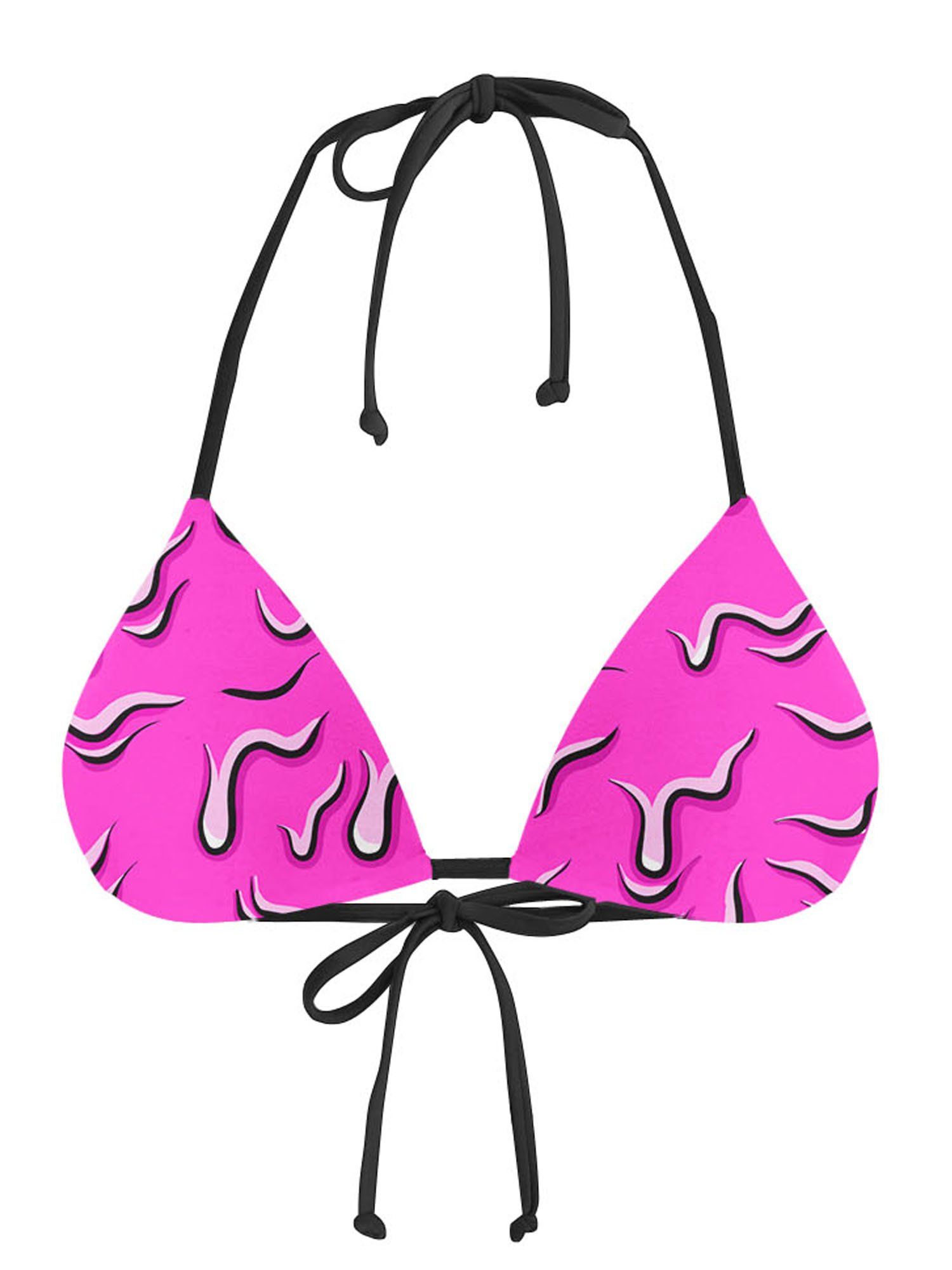 Drippy Bikini Top - Electro Threads