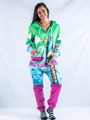 Neon Nuclear Adult Onesie