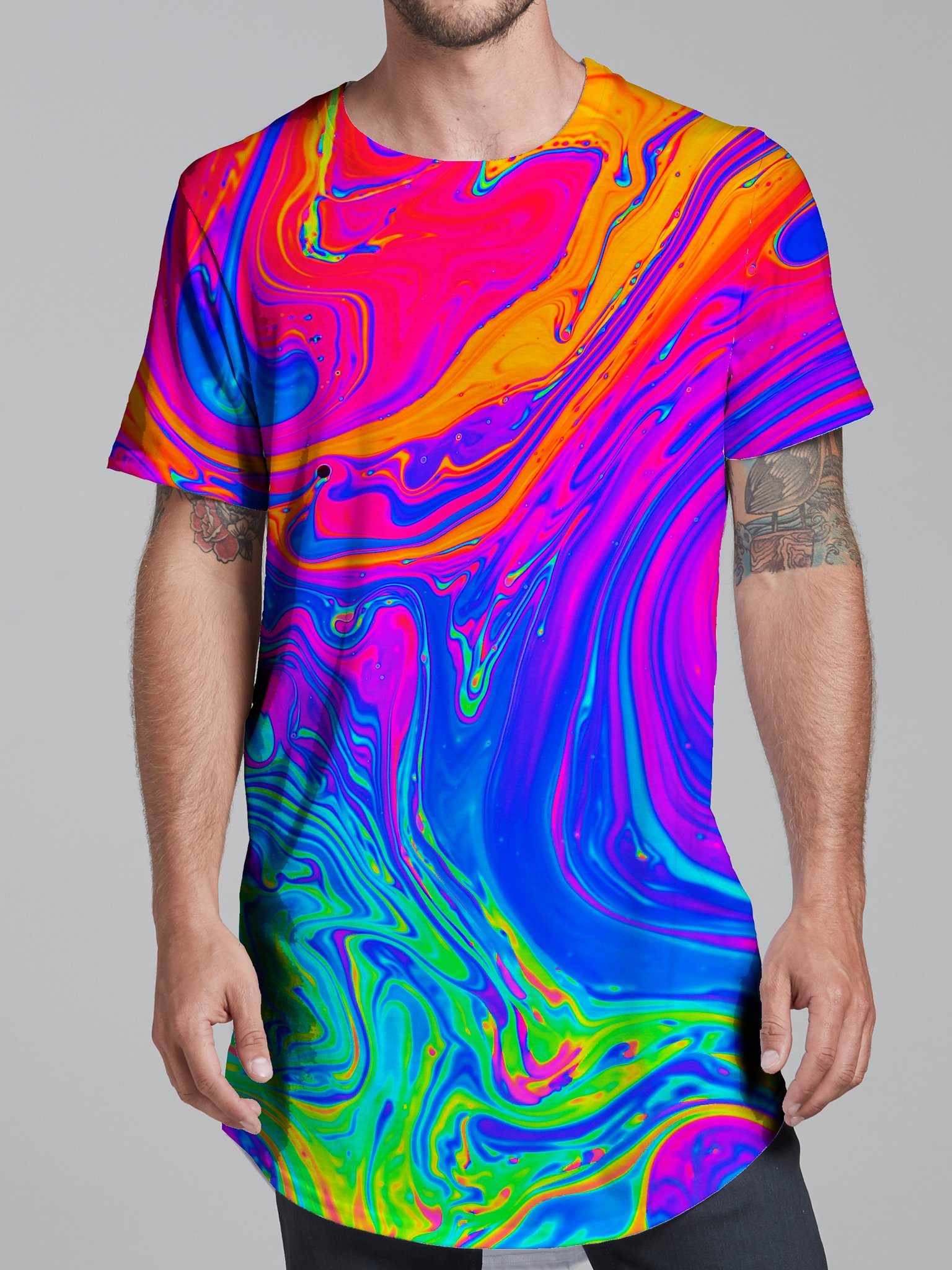 Neon Clothes - Blacklight Reactive Festival Clothing | ElectroThreads ...