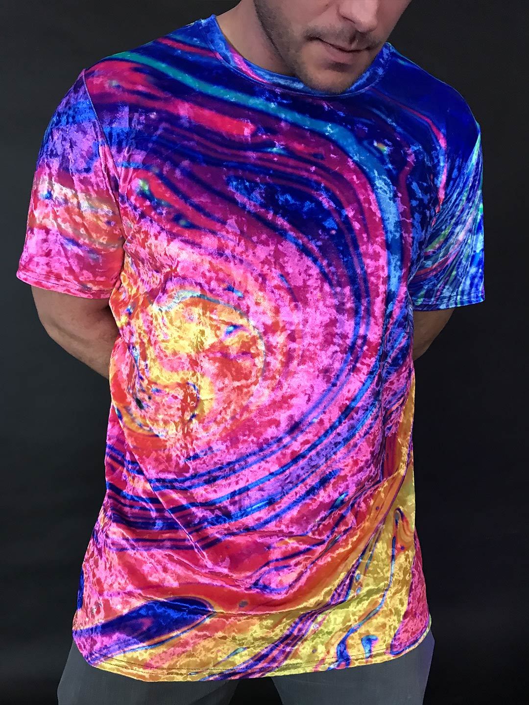 Neon Clothes - Blacklight Reactive Festival Clothing | ElectroThreads ...