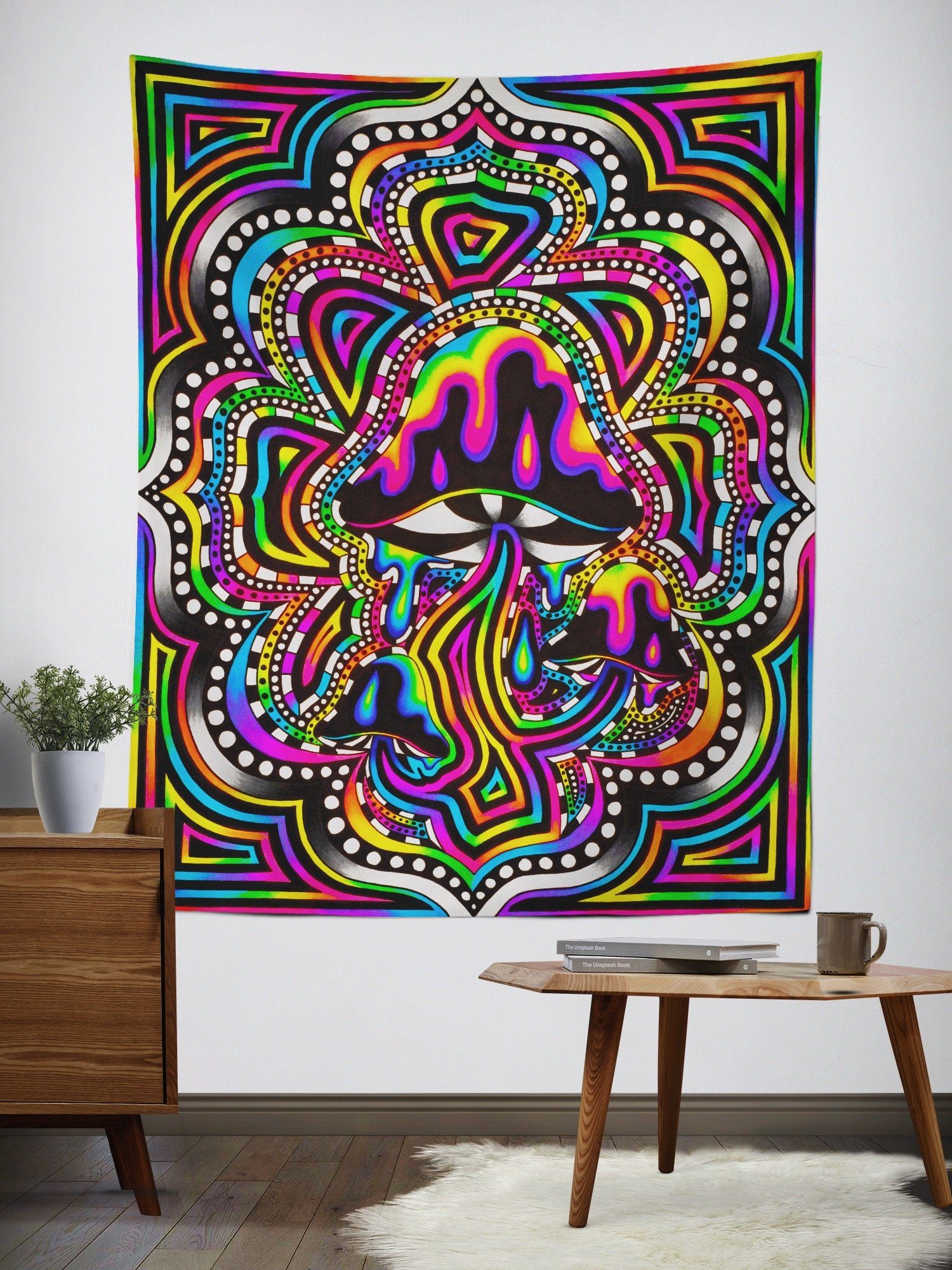 Trippy Tapestries: Vivid, Colorful & Unique | ElectroThreads - Electro ...