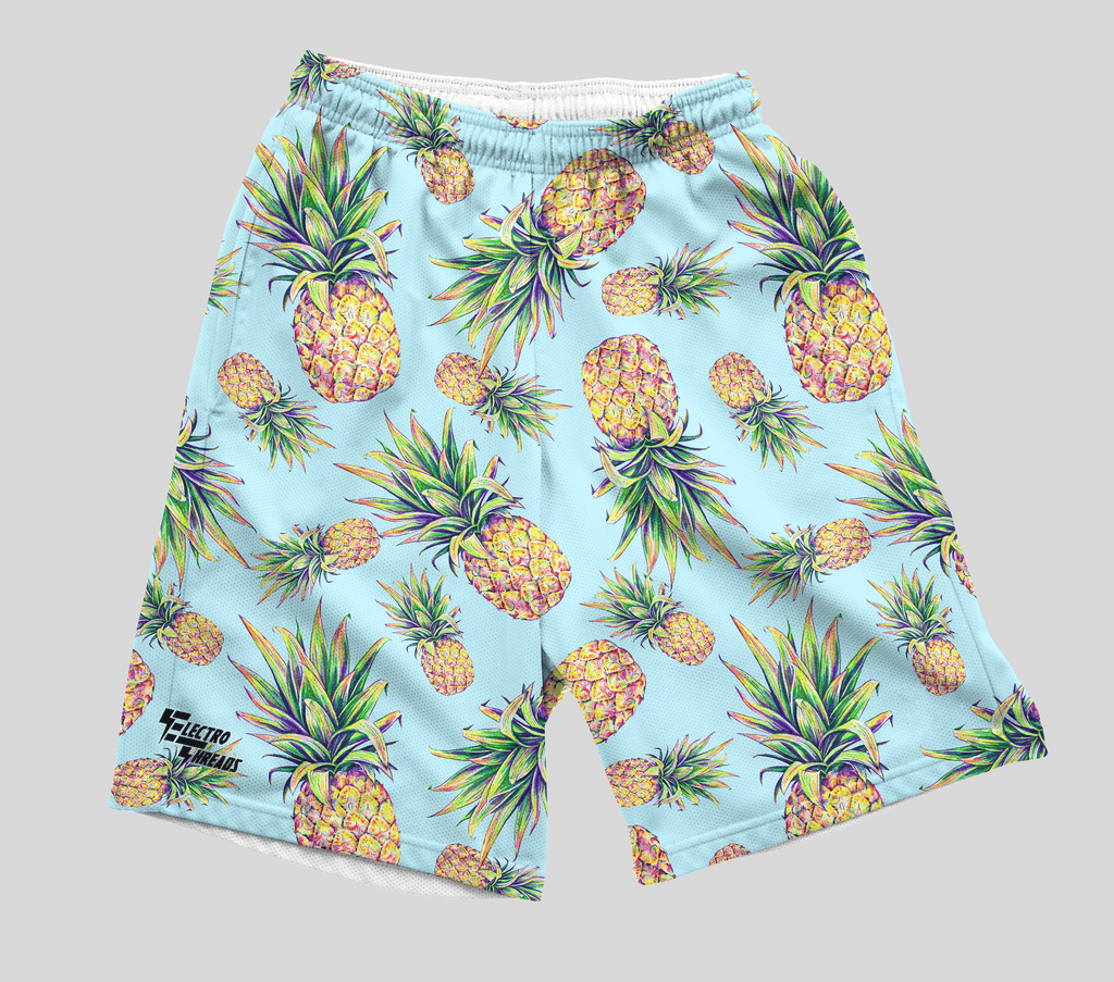Pastel Pineapple Shorts – Electro Threads