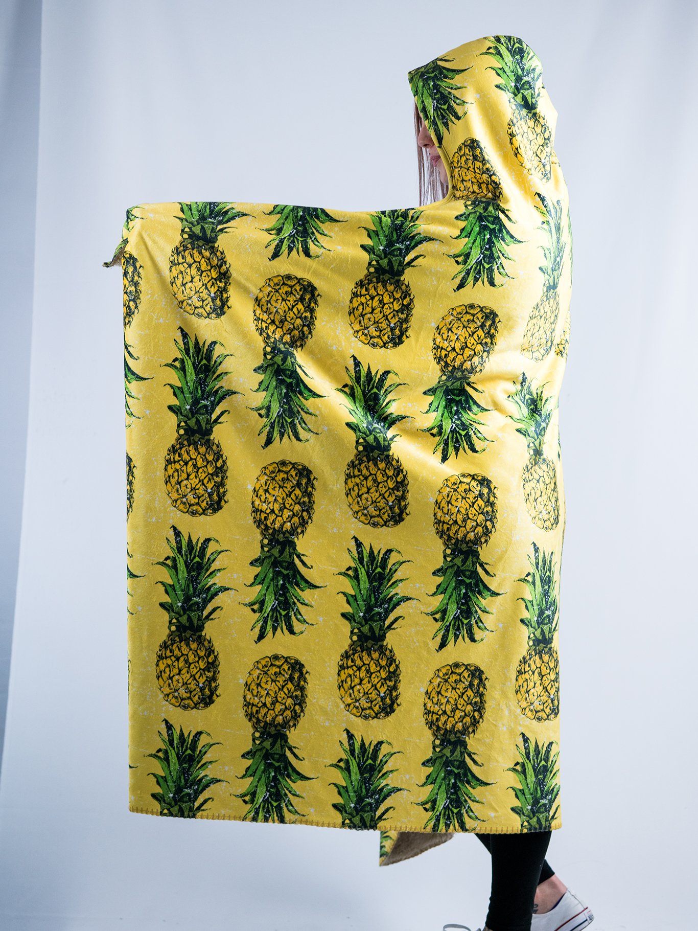 Pineapple Hooded Blanket Electro Threads