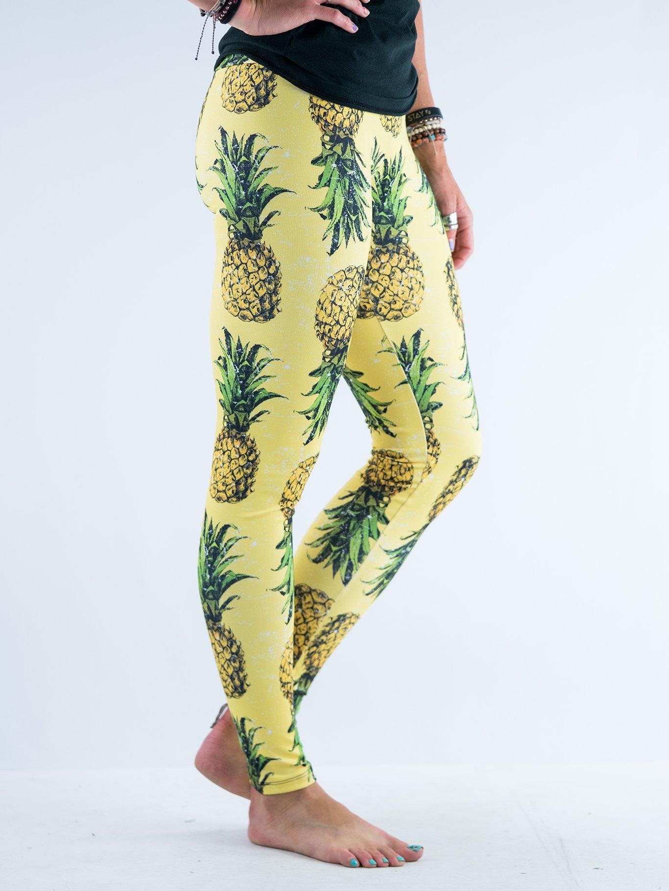 pineapple yoga pants