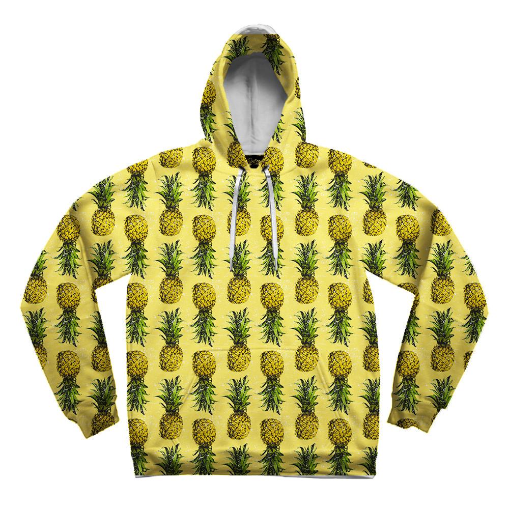 Pineapple Unisex Hoodie - Electro Threads