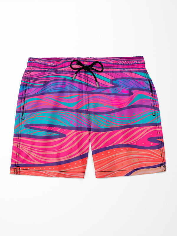 Purple Haze Swim Trunks - Electro Threads