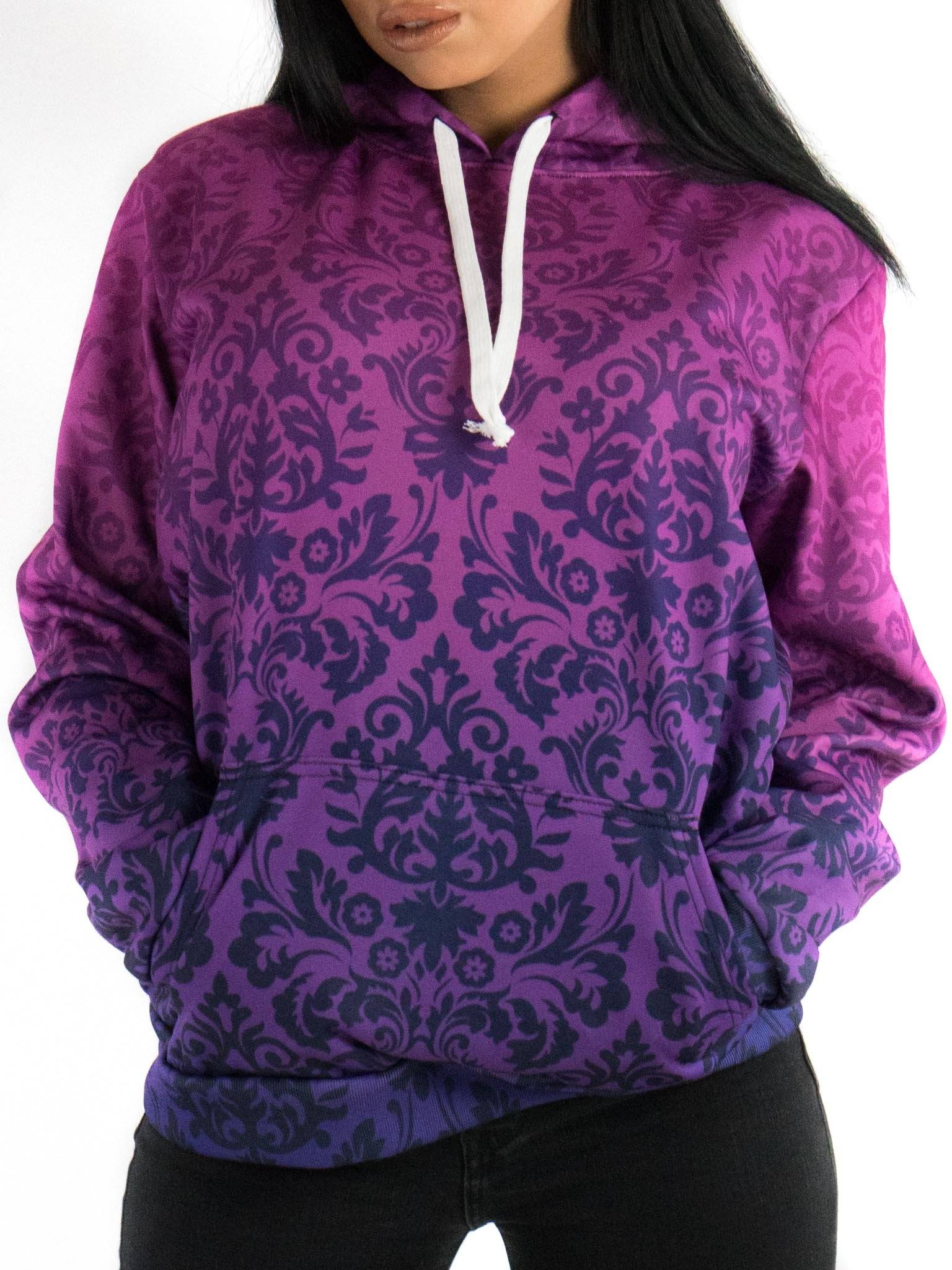 purple hoodie