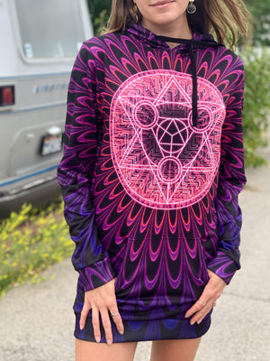 Radiate2 Hooded Dress, Electro Threads