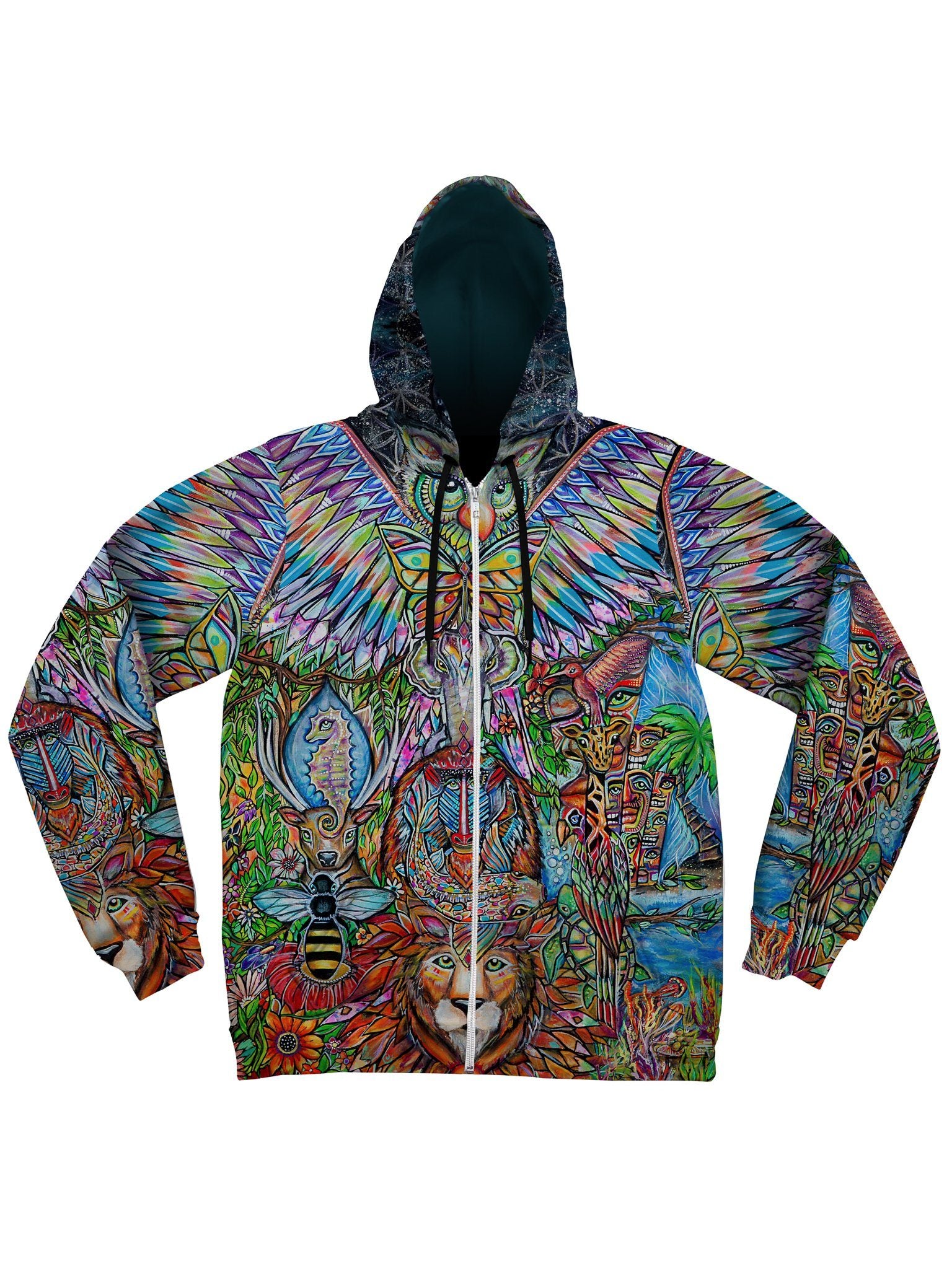 Spirit Totem Unisex Hoodie - Electro Threads