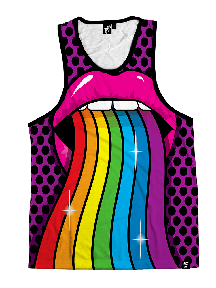 Clothes taste. Радужный топ. Рукав крышки на одежде. Rainbow Top.