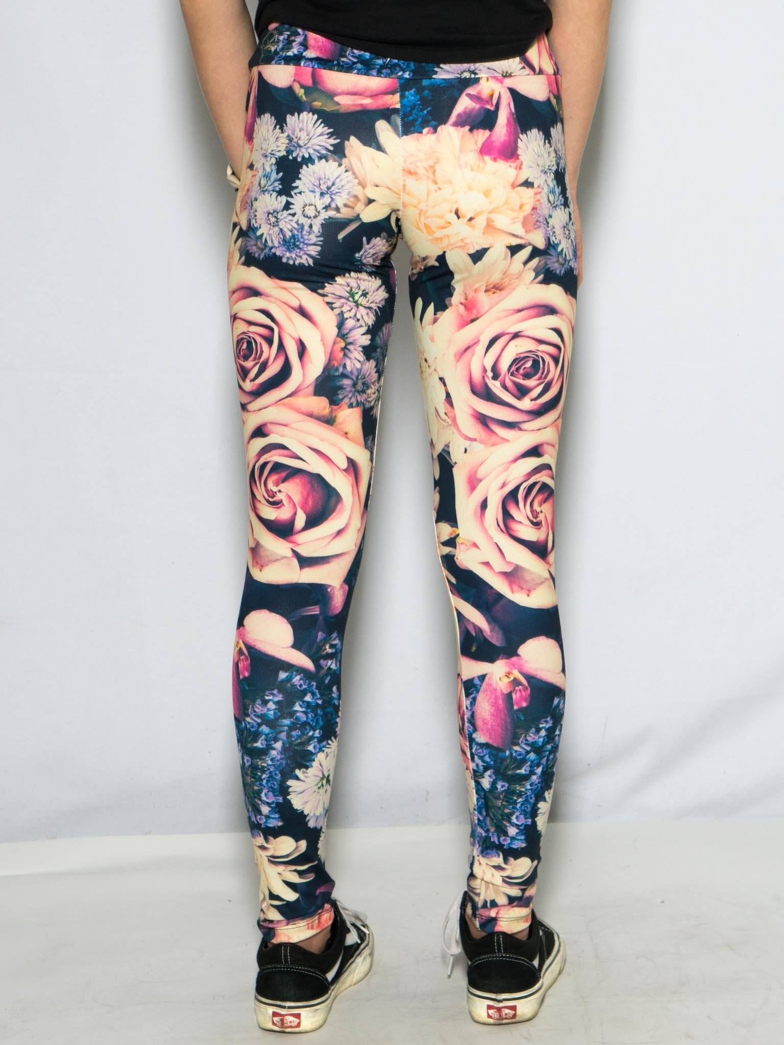 Vintage Flowers Leggings - Electro Threads