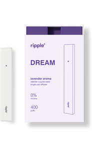 Ripple’s nicotine free lavender diffuser, DREAM