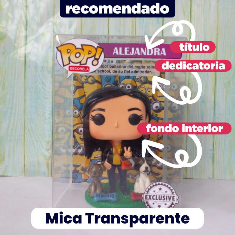 Figura POP Personalizada Caja Consigue tu propio POP 100% Personalizado -   España