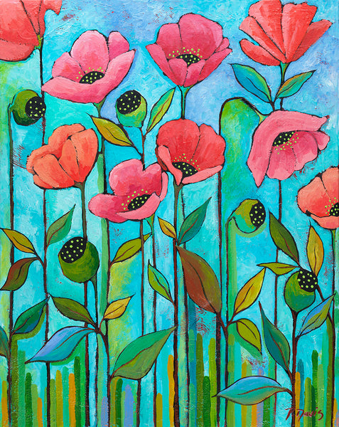 Coral Poppies | McGaw Graphics