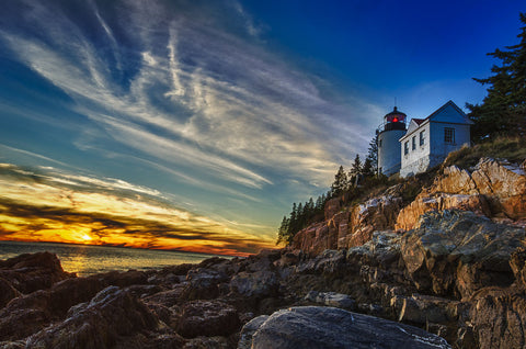 Bass Harbor Lighthouse -  Robert Lott - McGaw Graphics