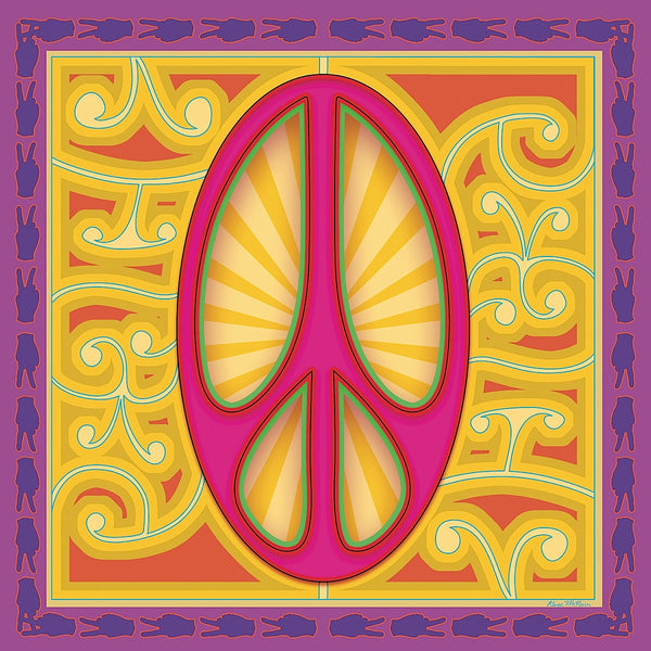 Peace Sign (pink) | McGaw Graphics