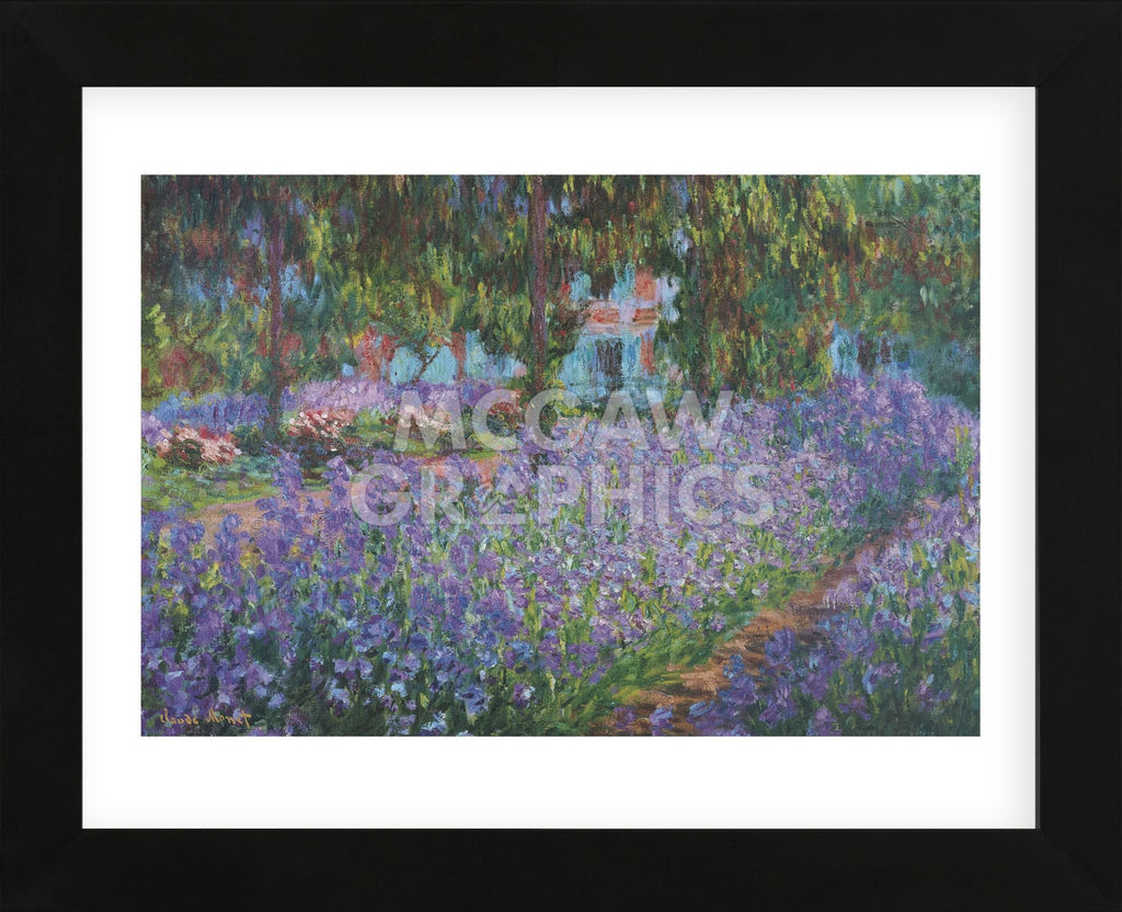 The Artist's Garden at Giverny (Framed) | McGaw Graphics