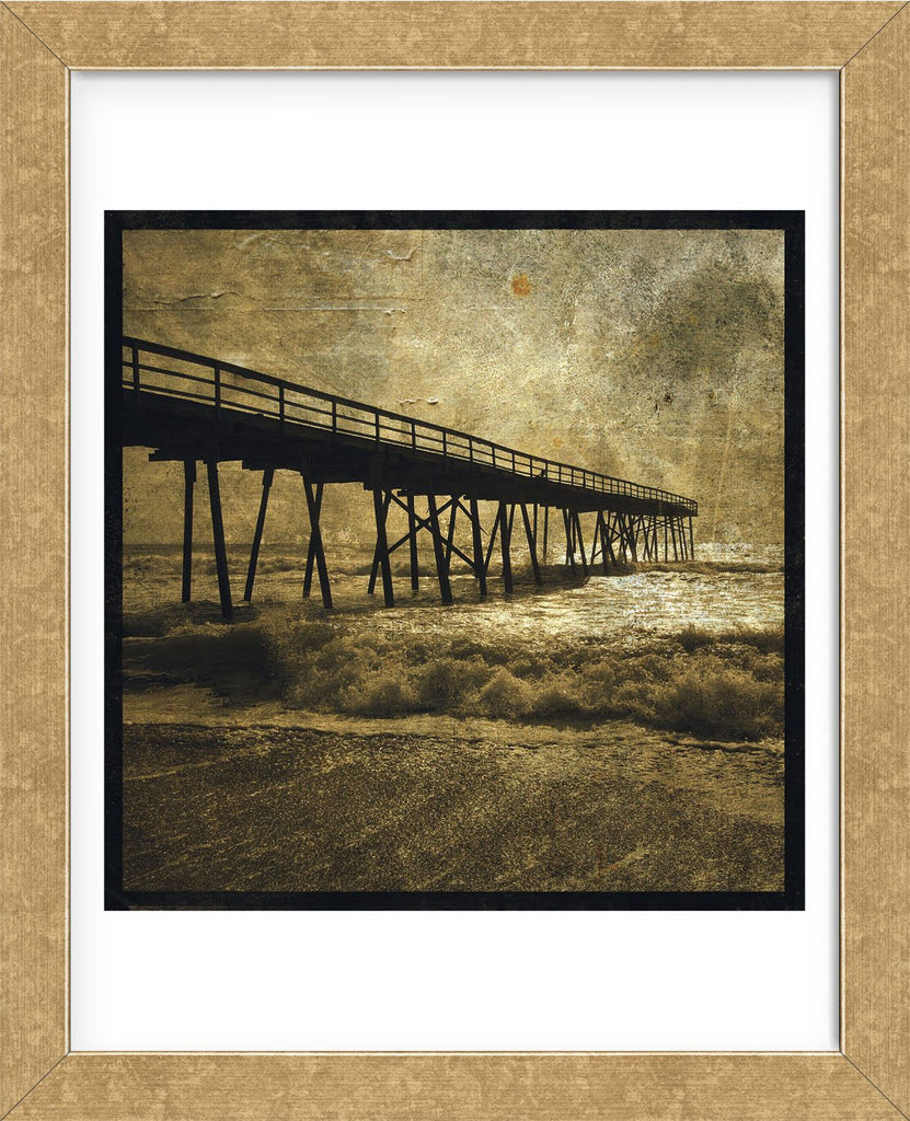 Ocean Pier No. 3 (Framed) | McGaw Graphics