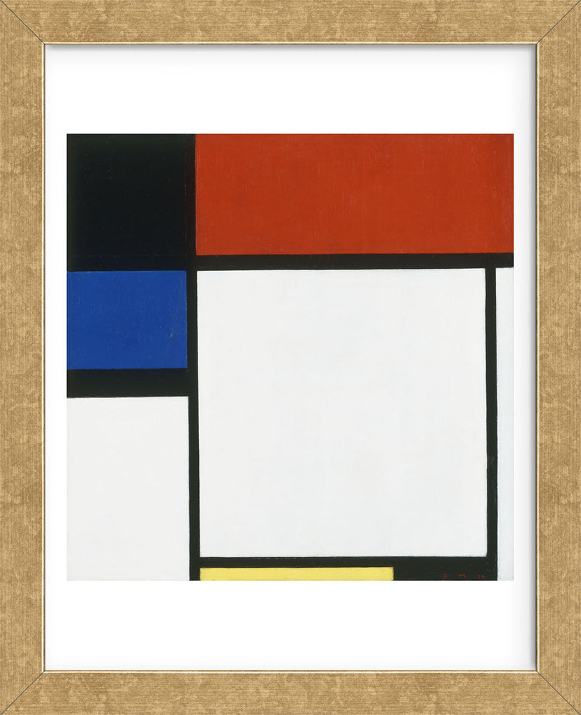 Composition No. III / Fox Trot B with Black, Red, Blue and Yellow, 1929 ...